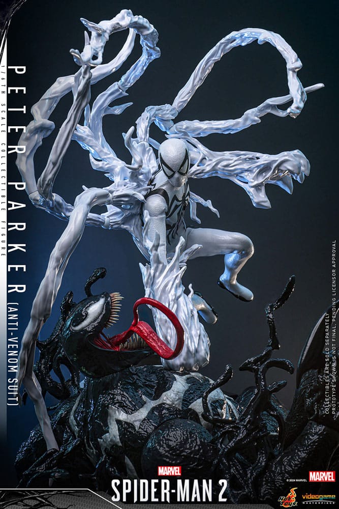 Spider-Man 2 Video Game Peter Parker (Anti-Venom Suit) 30 cm 1/6 Masterpiece Action Figure