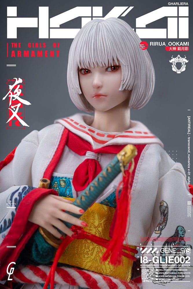 Original Character The Girls of Armament Rirua Ookami 28cm 1/6 Scale i8Toys x Gharliera Action Figure