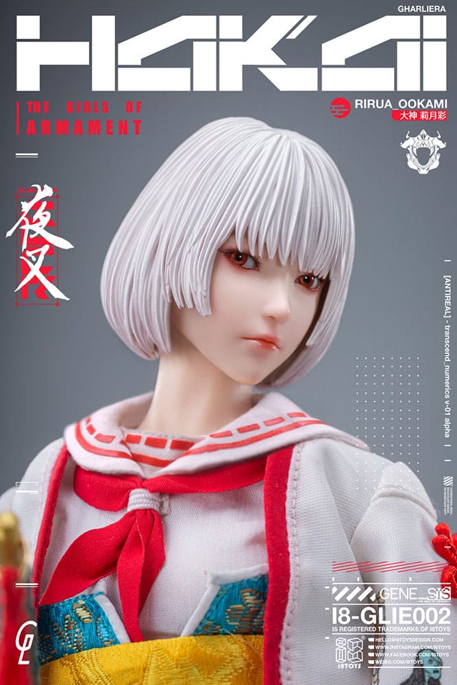 Original Character The Girls of Armament Rirua Ookami 28cm 1/6 Scale i8Toys x Gharliera Action Figure