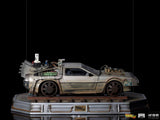 Back to the Future III DeLorean 57 cm 1/10 Art Scale Statue