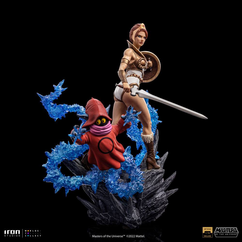 Masters of the Universe Teela & Orko 25 cm 1/10 Deluxe Art Scale Statue