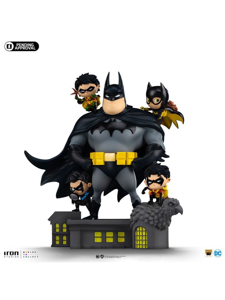 DC Comics Batman Animated Icons Batman Family 18 cm PVC Figure