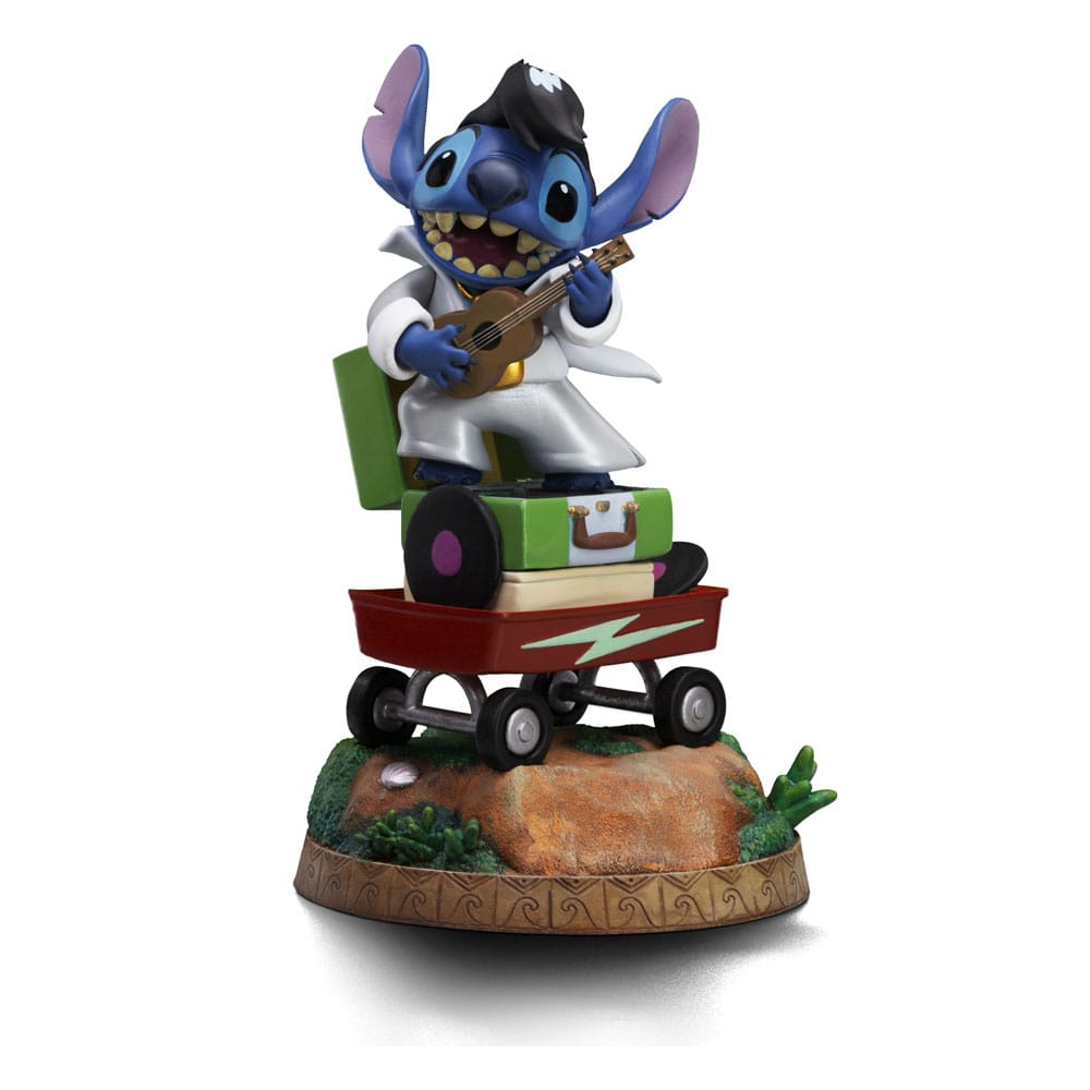 Lilo & Stitch: Stitch King of Rock 17 cm 1/10 Art Scale Statue