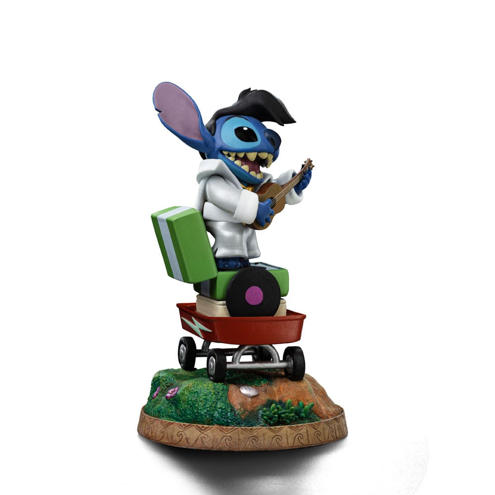 Lilo & Stitch: Stitch King of Rock 17 cm 1/10 Art Scale Statue