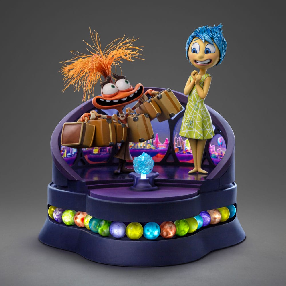 Inside Out 2 Joy and Anxiety 26 cm 1/10 Deluxe Art Scale Statue