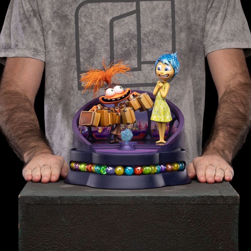 Inside Out 2 Joy and Anxiety 26 cm 1/10 Deluxe Art Scale Statue