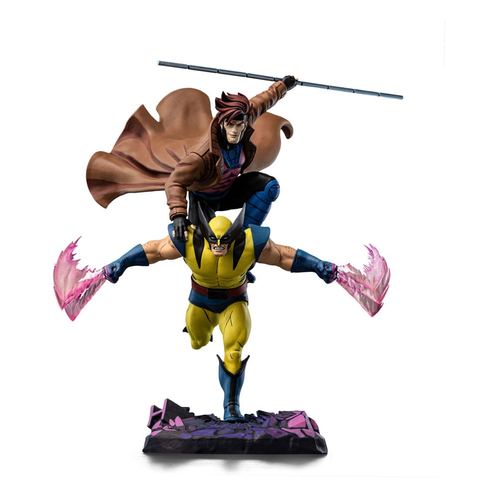 Marvel X-Men´97 Gambit & Wolverine 29 cm 1/10 Deluxe Art Scale Statue