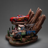 Cars Lightning Mcqueen & Tow Mater 31 cm 1/10 Deluxe Art Scale Statue