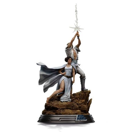 Star Wars Luke and Leia 41 cm 1/10 Deluxe Art Scale Statue