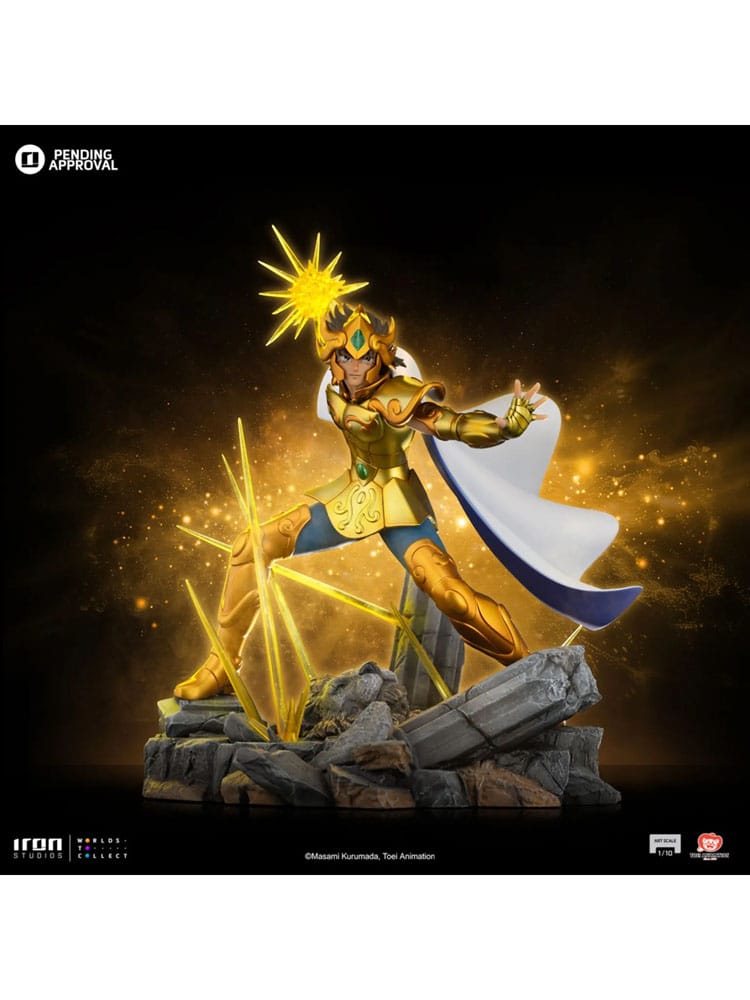 Saint Seiya Leo Aiolia 24 cm 1/10 Art Scale Statue