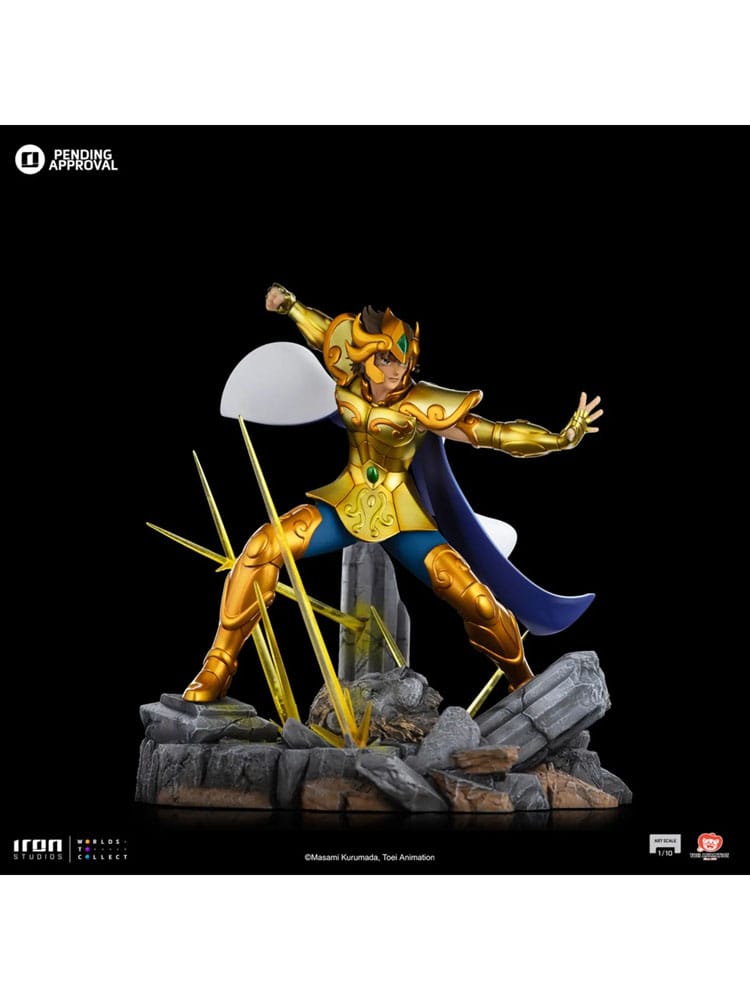 Saint Seiya Leo Aiolia 24 cm 1/10 Art Scale Statue