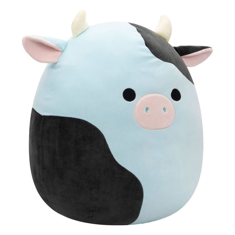 Squishmallows Blue and Black Cow Cillian 50 cm Plush Figure