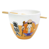 Dragon Ball Z Roshi 473 ml Ramen Bowl with Chopsticks