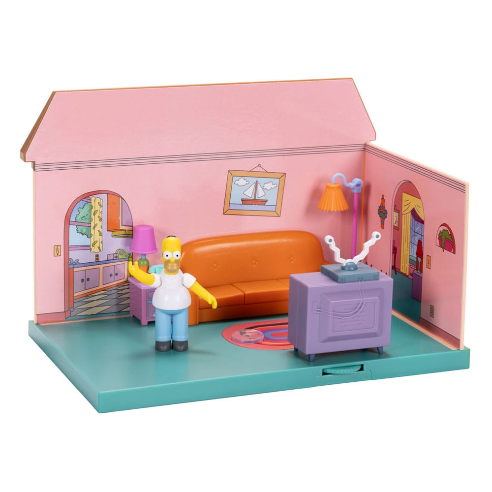 Simpsons Living Room Mini Figure Playset