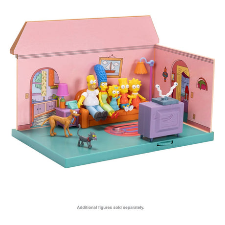 Simpsons Living Room Mini Figure Playset