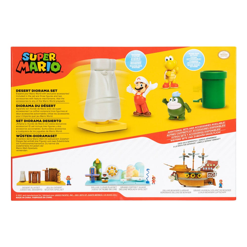 World of Nintendo Super Mario Desert Diorama Set