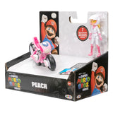 The Super Mario Bros. Movie Peach with Racer 13 cm Action Figure