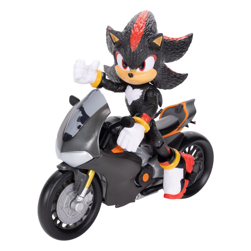 Sonic The Hedgehog Movie 3 Shadow 13 cm Action Figure with Vehicle