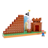 World of Nintendo Super Mario End Level Mini Figure Playset