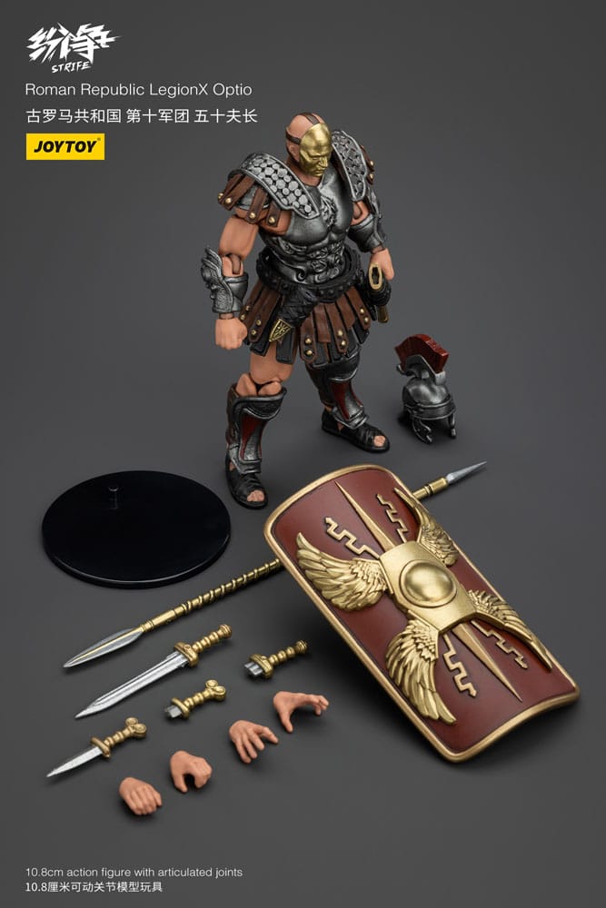 Strife Roman Republic LegionX Optio 11 cm 1/18 Action Figure