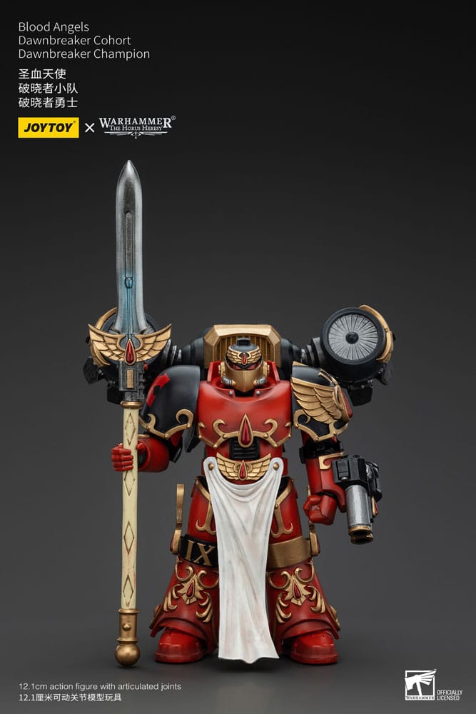 Warhammer The Horus Heresy Blood Angels Raldoron First Captain of the Blood Angels 13 cm 1/18 Action Figure