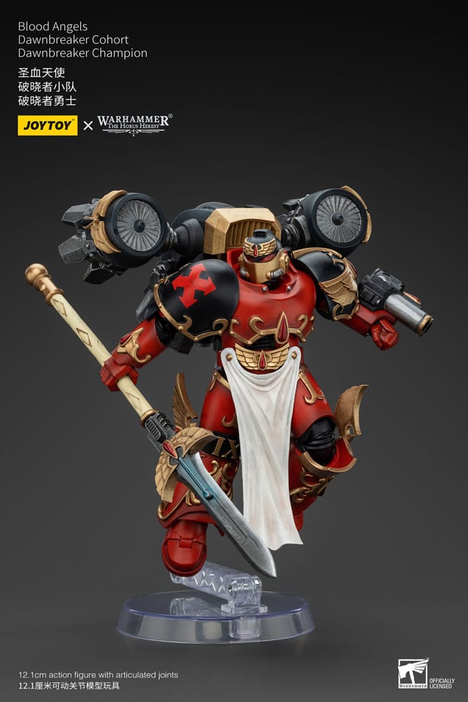 Warhammer The Horus Heresy Blood Angels Raldoron First Captain of the Blood Angels 13 cm 1/18 Action Figure