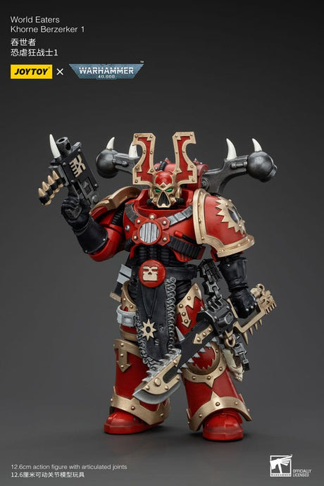 Warhammer 40k World Eaters Khorne Berzerker 1 13 cm 1/18 Action Figure