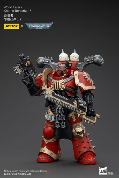 Warhammer 40k World Eaters Khorne Berzerker 7 13 cm 1/18 Action Figure