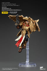 Warhammer The Horus Heresy Legio Custodes Custodian Venatari Squad Venatari with Kenetic Destroyer 1 13 cm 1/18 Action Figure