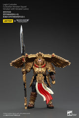 Warhammer The Horus Heresy Legio Custodes Custodian Venatari Squad Venatari with Venatari Lance 13 cm 1/18 Action Figure