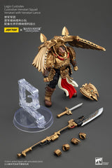 Warhammer The Horus Heresy Legio Custodes Custodian Venatari Squad Venatari with Venatari Lance 13 cm 1/18 Action Figure