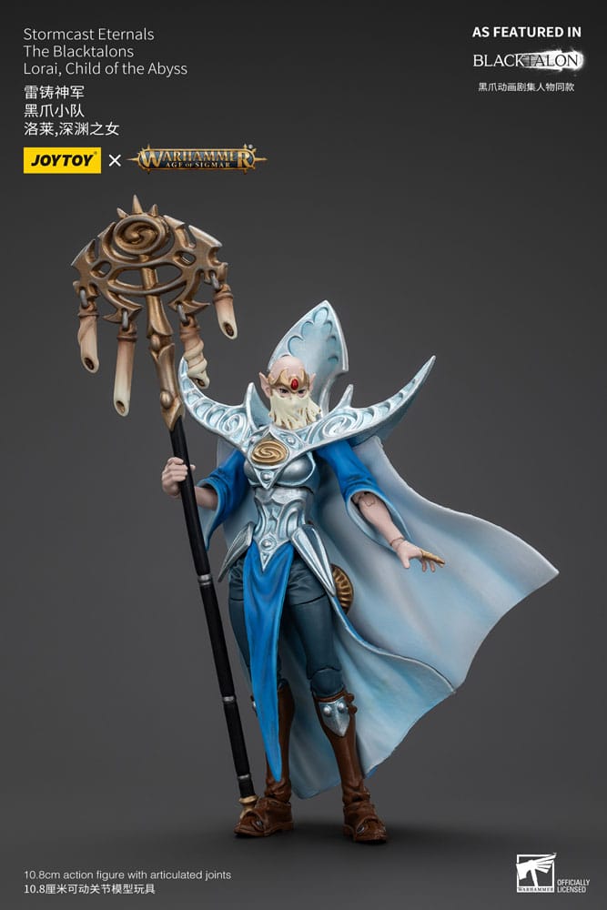 Warhammer Age of Sigmar Stormcast Eternals The Blacktalons Lorai Child of the Abyss 20 cm Action Figure