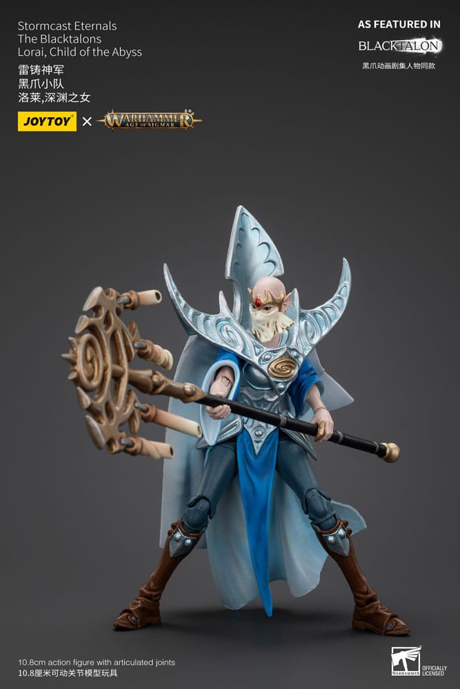 Warhammer Age of Sigmar Stormcast Eternals The Blacktalons Lorai Child of the Abyss 20 cm Action Figure