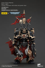 Warhammer 40k Chaos Space Marines Black Legion Chosen Champion with Bolter and Power Maul 20 cm Action Figure