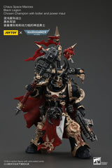 Warhammer 40k Chaos Space Marines Black Legion Chosen Champion with Bolter and Power Maul 20 cm Action Figure