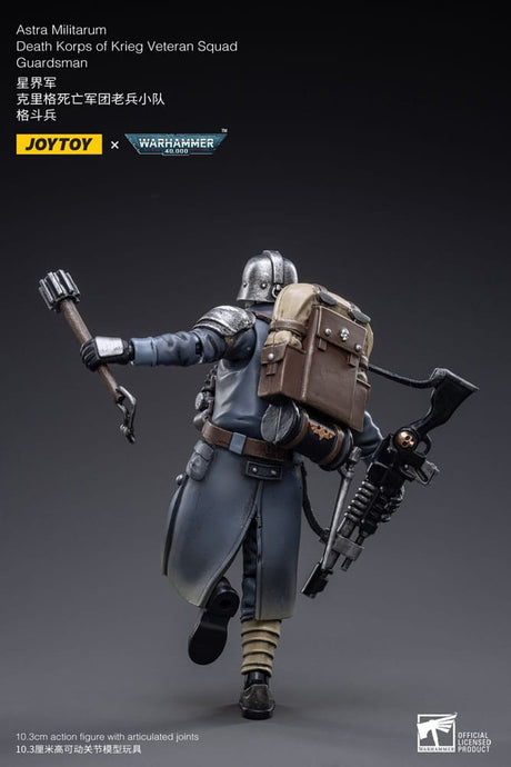 Warhammer 40k Astra Militarum Death Korps of Krieg Veteran Squad Guardsman 11 cm 1/18 Action Figure