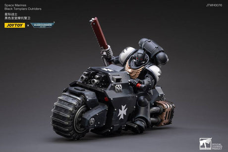 Warhammer 40k Black Templars Outrider Bike 22 cm 1/18 Action Figure