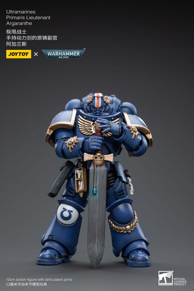 Warhammer 40k Ultramarines Primaris Lieutenant Argaranthe 12 cm 1/18 Action Figure