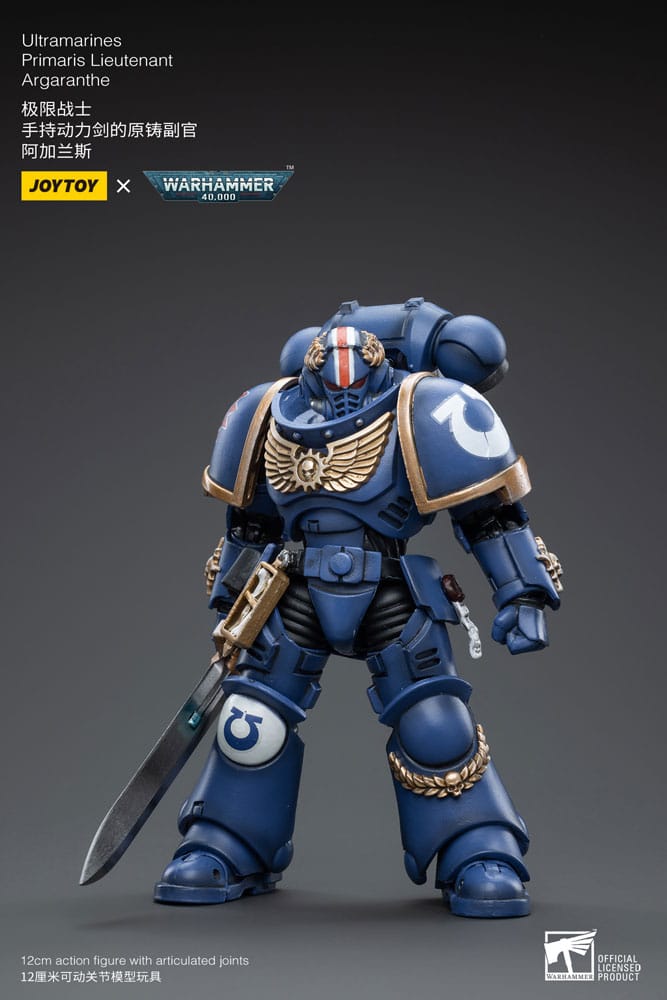 Warhammer 40k Ultramarines Primaris Lieutenant Argaranthe 12 cm 1/18 Action Figure