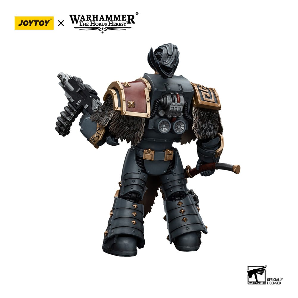 Warhammer The Horus Heresy Space Wolves Varagyr Wolf Guard Squad Varagyr Terminator 2 12 cm 1/18 Action Figure