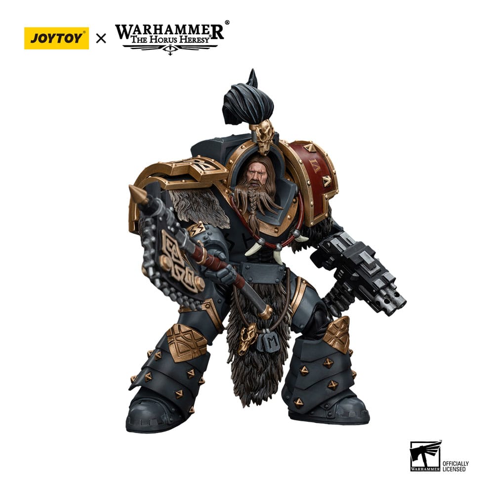 Warhammer The Horus Heresy Space Wolves Varagyr Wolf Guard Squad Varagyr Terminator 2 12 cm 1/18 Action Figure