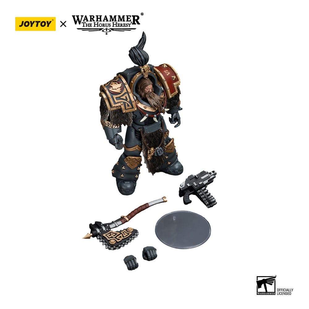 Warhammer The Horus Heresy Space Wolves Varagyr Wolf Guard Squad Varagyr Terminator 2 12 cm 1/18 Action Figure