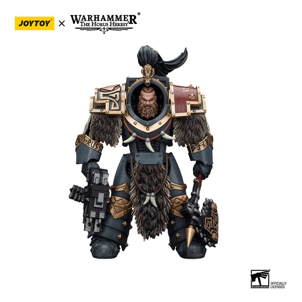 Warhammer The Horus Heresy Space Wolves Varagyr Wolf Guard Squad Varagyr Terminator 3 12 cm 1/18 Action Figure