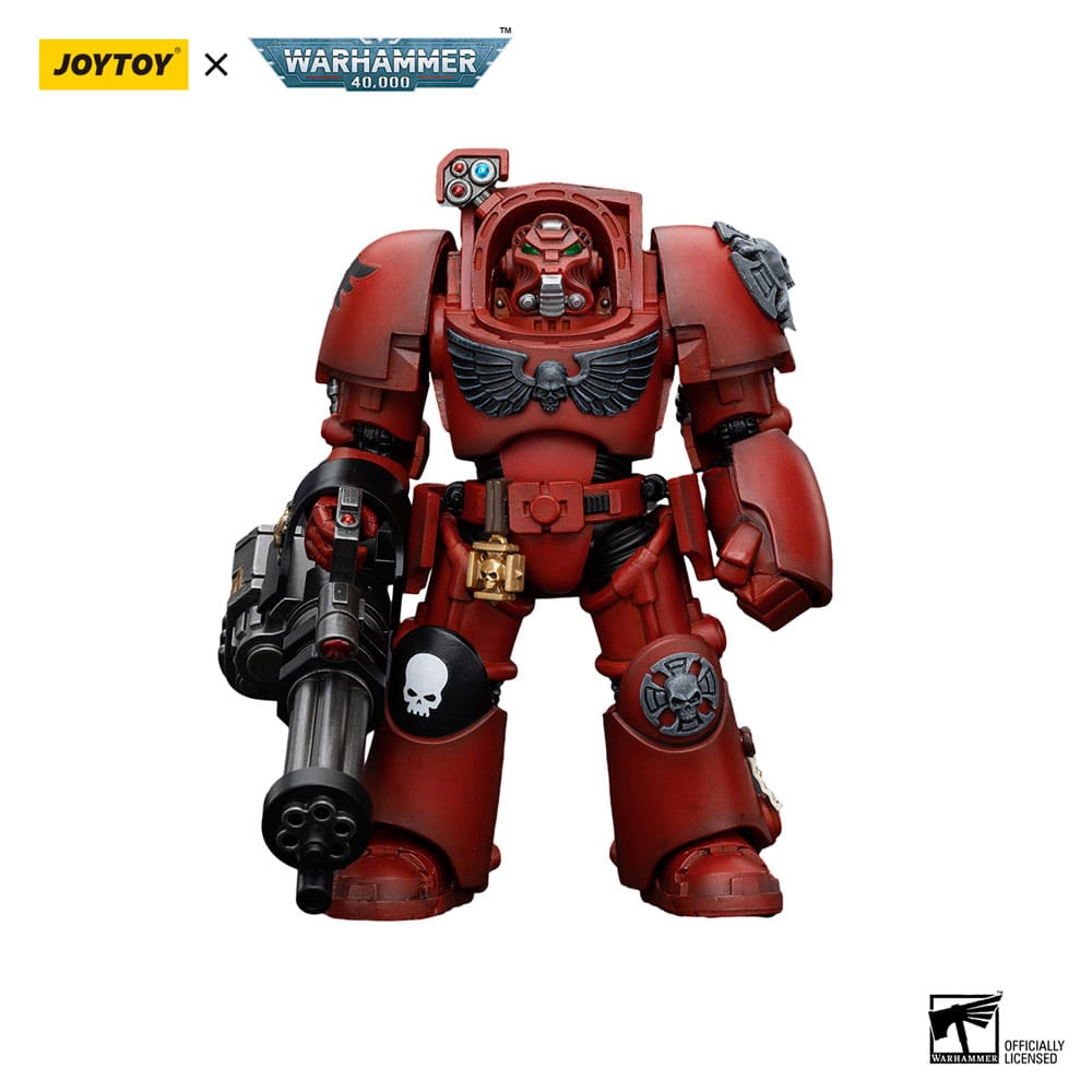 Warhammer The Horus Heresy Blood Angels Terminator Squad Terminator with Assault Cannon 14 cm 1/18  Action Figure