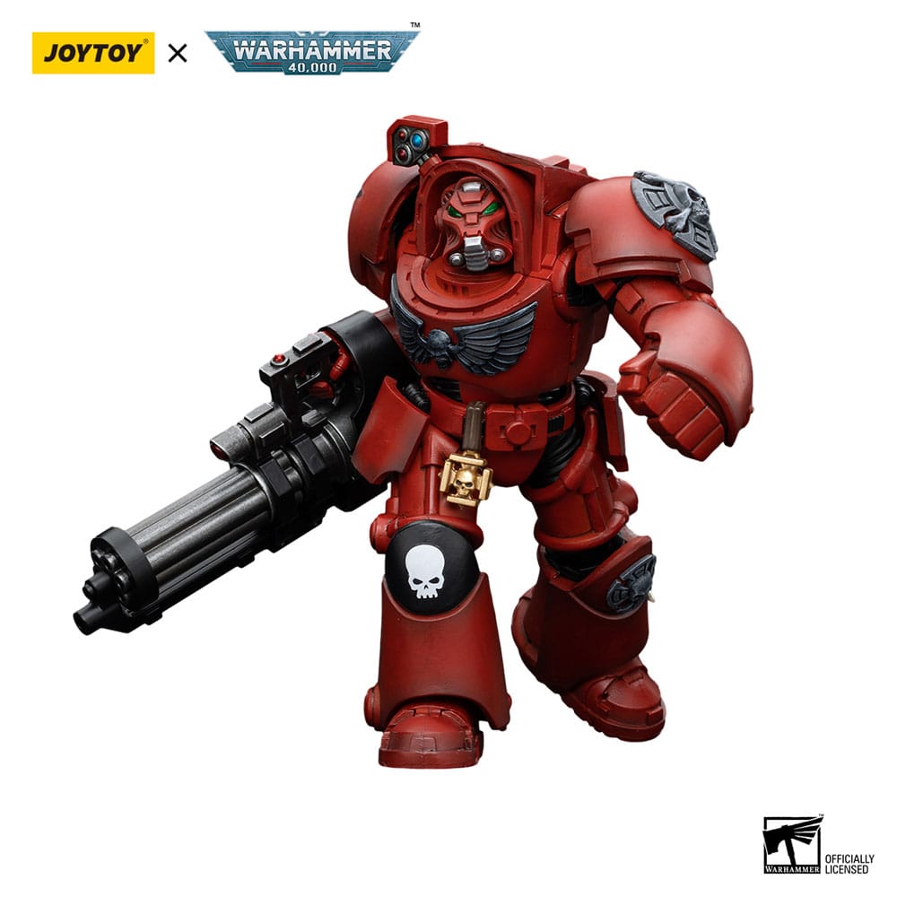 Warhammer The Horus Heresy Blood Angels Terminator Squad Terminator with Assault Cannon 14 cm 1/18  Action Figure