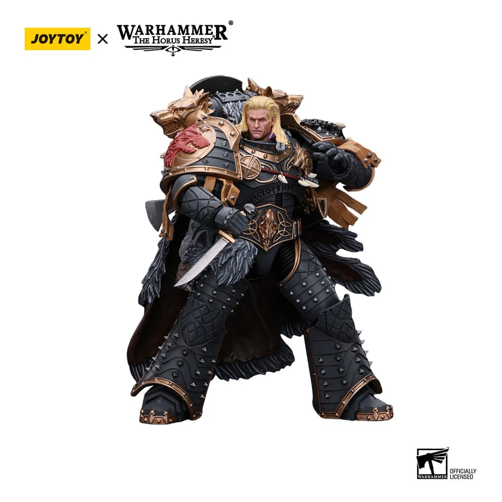 Warhammer The Horus Heresy Space Wolves Leman Russ Primarch of the VIth Legion 12 cm 1/18 Action Figure