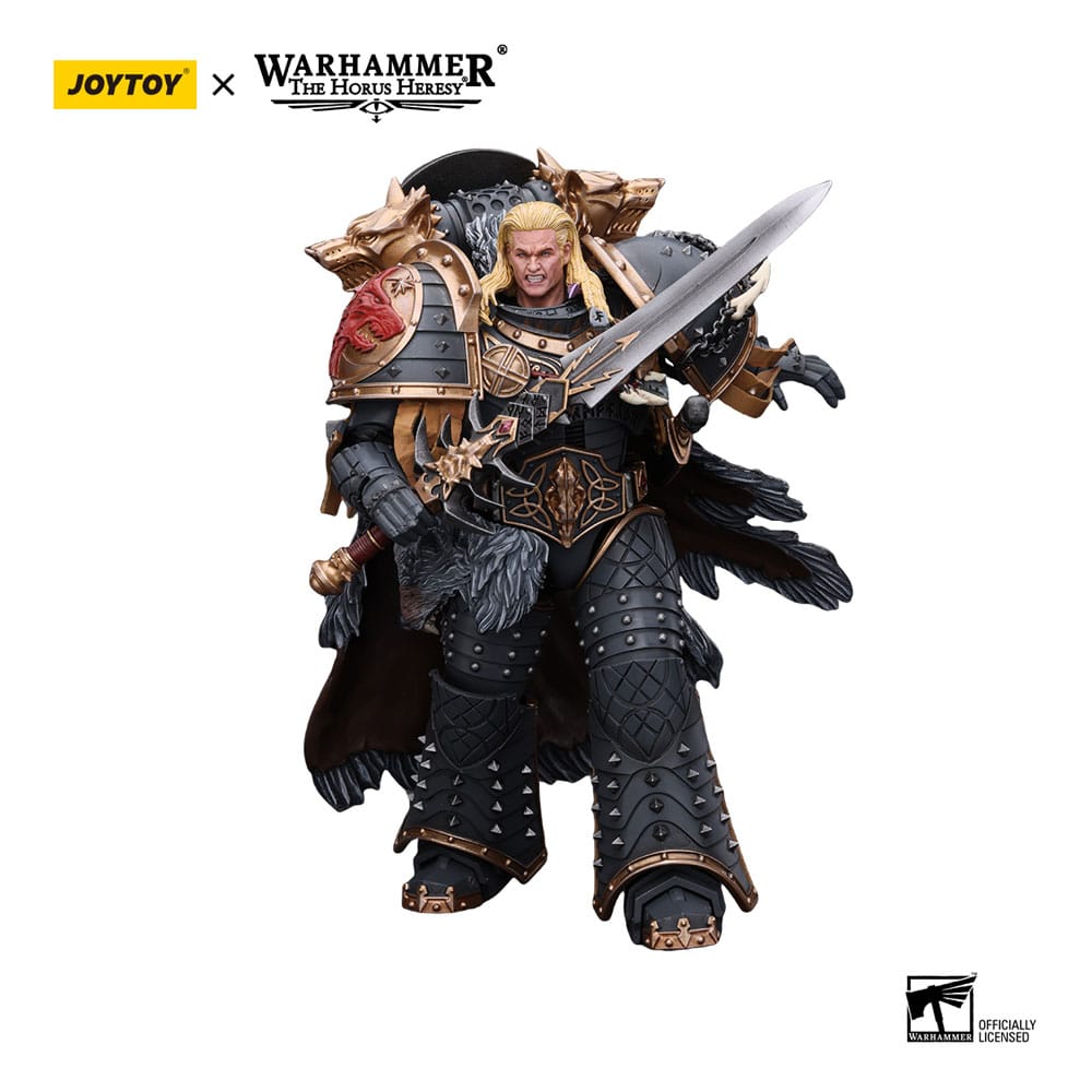 Warhammer The Horus Heresy Space Wolves Leman Russ Primarch of the VIth Legion 12 cm 1/18 Action Figure