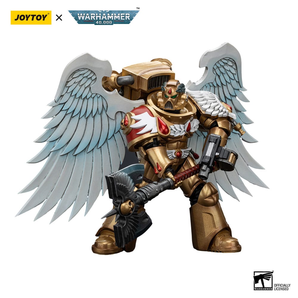 Warhammer The Horus Heresy Blood Angels Sanguinary Guard with Encarmine Axe 12 cm 1/18  Action Figure