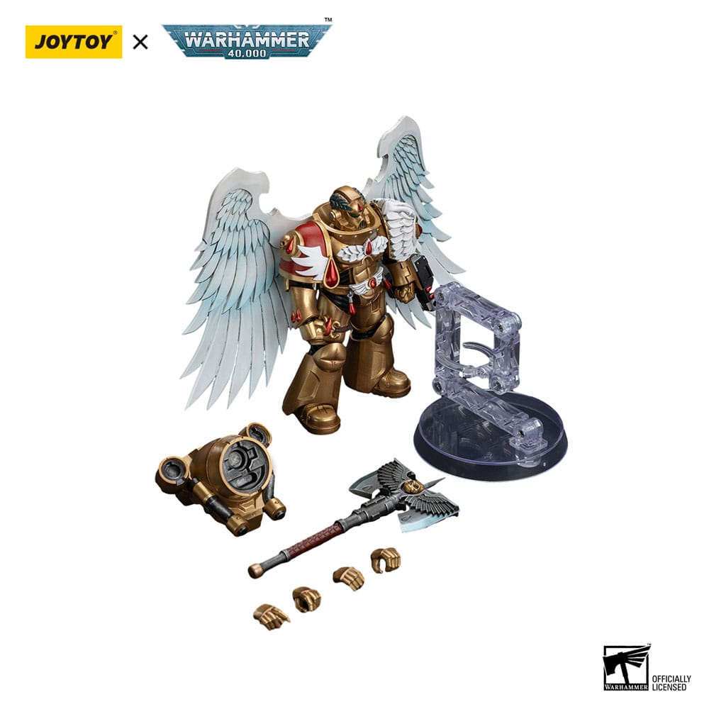 Warhammer The Horus Heresy Blood Angels Sanguinary Guard with Encarmine Axe 12 cm 1/18  Action Figure