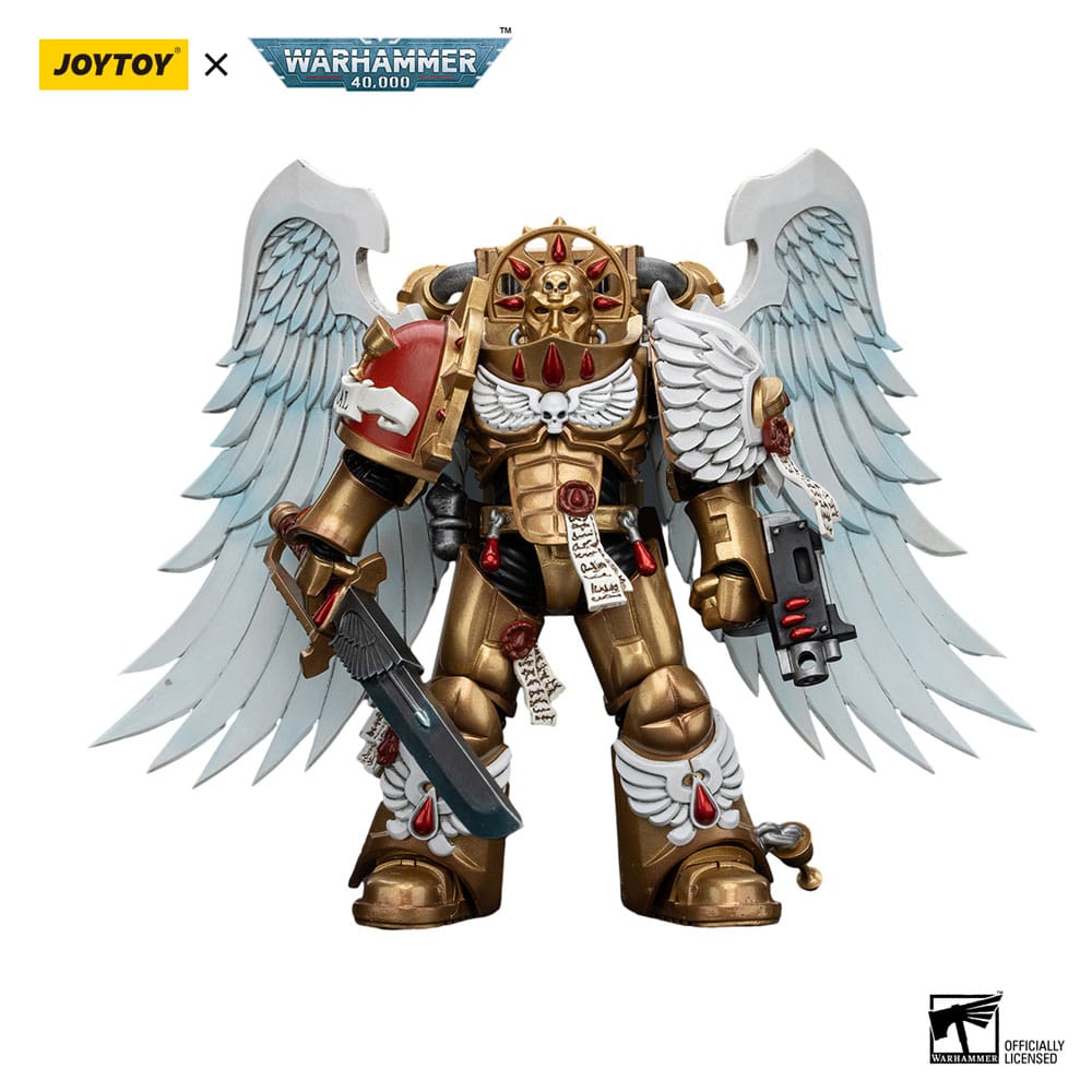 Warhammer The Horus Heresy Blood Angels Sanguinary Guard with Encarmine Sword 1 12 cm 1/18  Action Figure